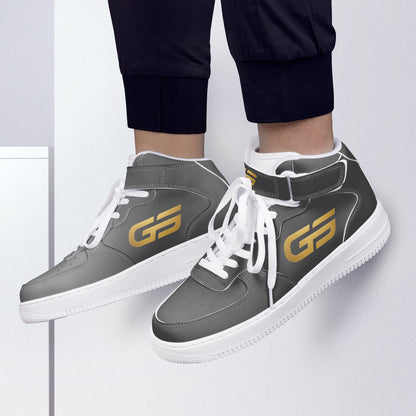 Sneakers montantes GOMS UNITED GS HIGH 01 BLACK/GOLD — vue produit 3