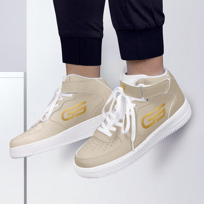 Sneakers montantes GOMS UNITED GS HIGH 01 SAND/GOLD — vue produit 3