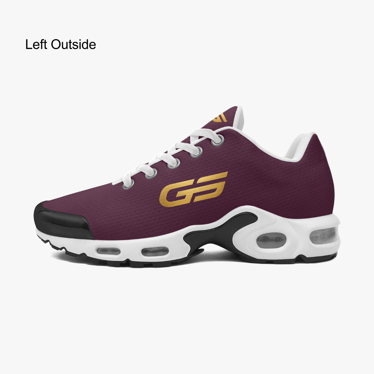 GS MAKER 01 BORDEAUX/GOLD — GOMS UNITED — vue 4