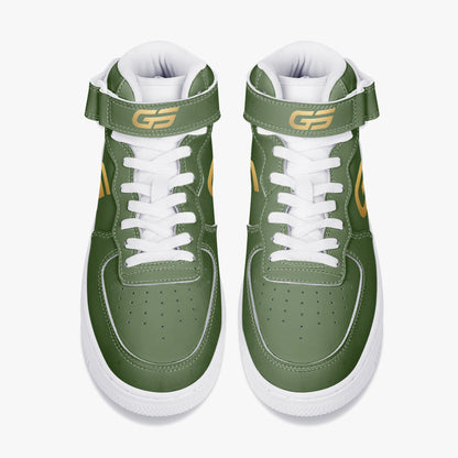 Sneakers montantes GOMS UNITED GS HIGH 01 FOREST GREEN/GOLD — vue produit 7
