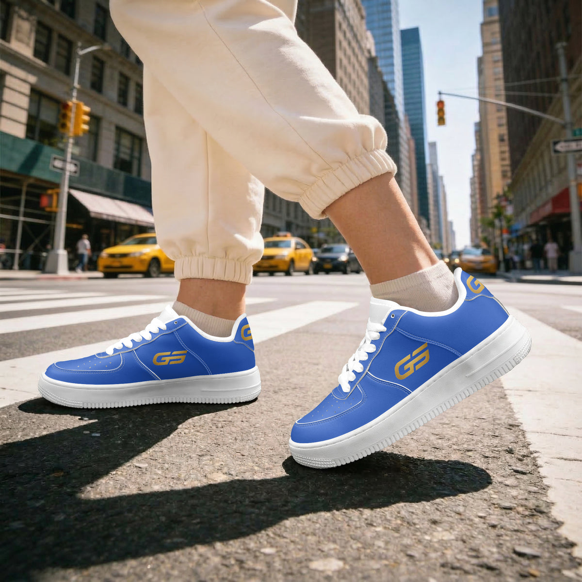 GS ERA 01 ROYAL BLUE/GOLD — GOMS UNITED — vue 4