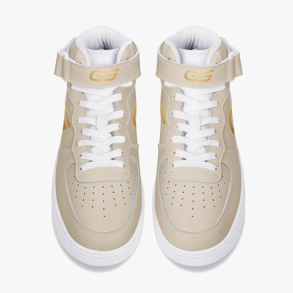 Sneakers montantes GOMS UNITED GS HIGH 01 SAND/GOLD — vue produit 7