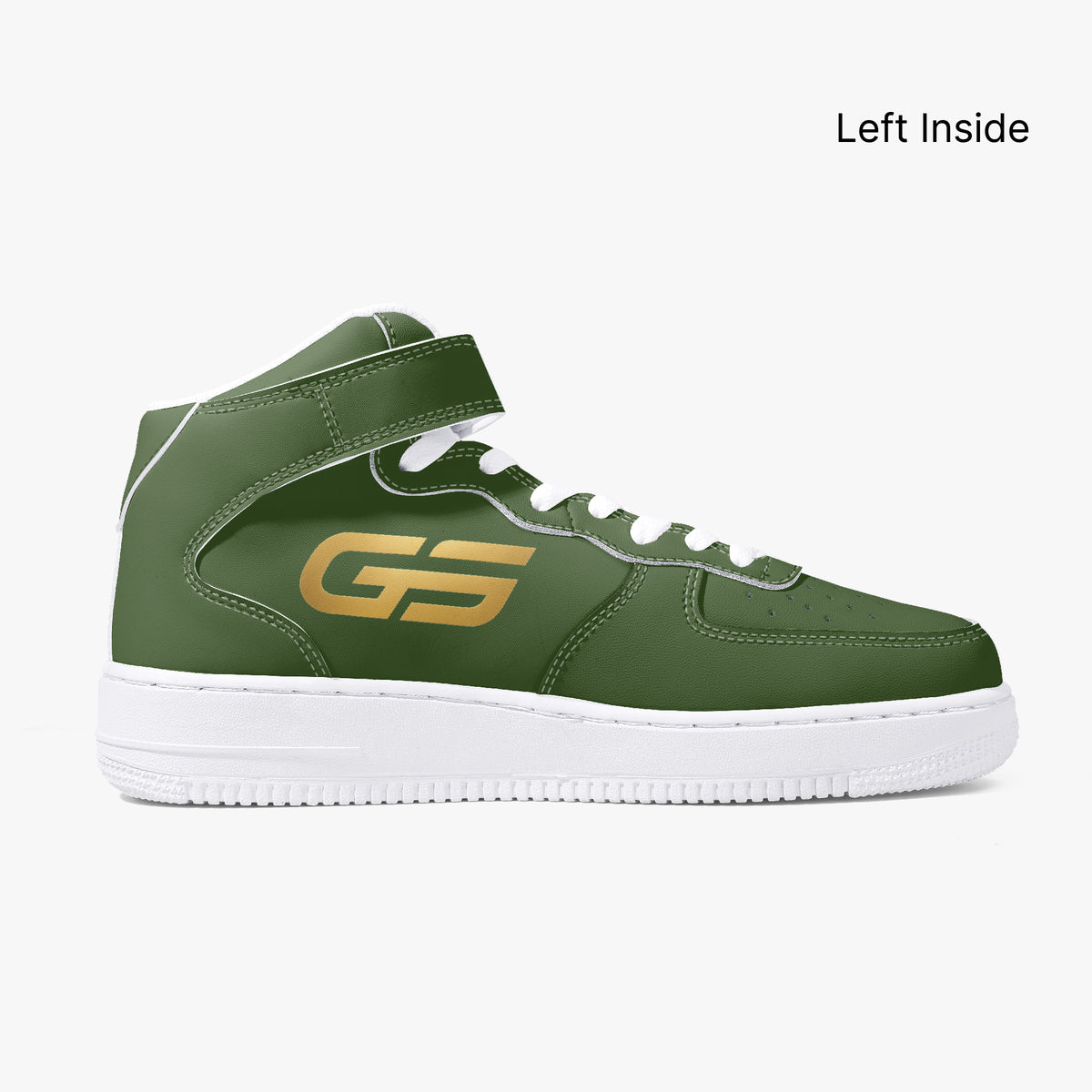 Sneakers montantes GOMS UNITED GS HIGH 01 FOREST GREEN/GOLD — vue produit 2