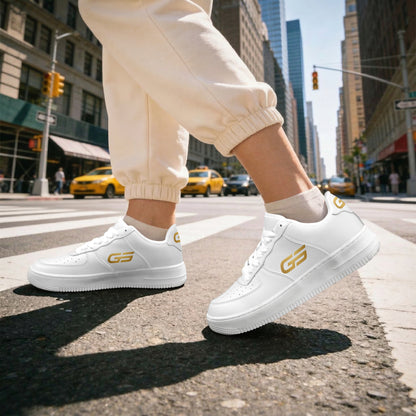 GS ERA 01 WHITE/GOLD — GOMS UNITED — vue 3