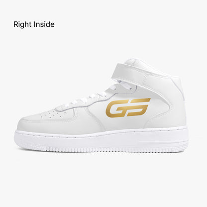 Sneakers montantes GOMS UNITED GS HIGH 01 WHITE/GOLD — vue produit 4