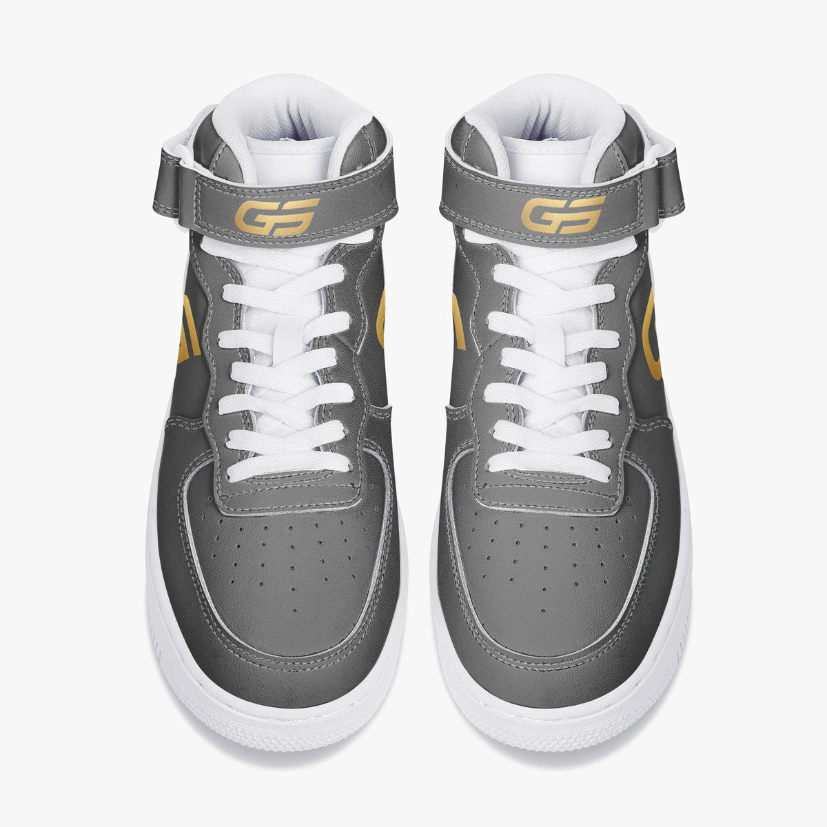 Sneakers montantes GOMS UNITED GS HIGH 01 BLACK/GOLD — vue produit 7