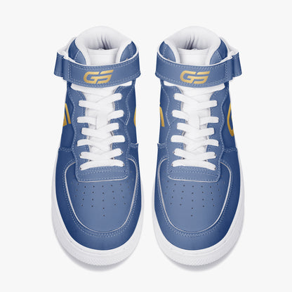 Sneakers montantes GOMS UNITED GS HIGH 01 BLUE/GOLD — vue produit 7